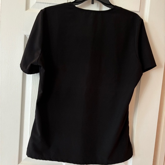 Cozyfit Womens Scrubs 3 Pocket Top and 5 Pocket Joggers in Black size Large - Picture 4 of 8